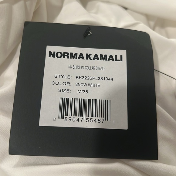 NWT/ NORMA KAMALI Nk Shirt W/ Collar Stand
$105 retail / M 38 - Picture 7 of 7